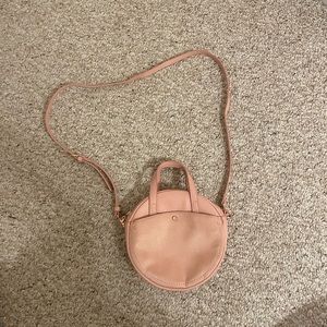 Pink crossbody bag
